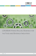 CEROBEAR Hybrid Rolling Bearings for the Food and Beverage Industries