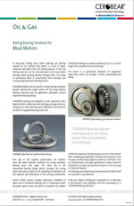 CEROBEAR Rolling Bearing Solutions for Mud Motors