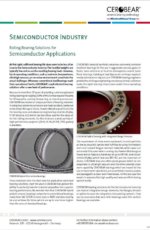 CEROBEAR Rolling Bearing Solutions for Semiconductor Applications